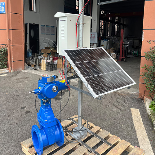 赤壁皓久 Z945X-16Q免布线太阳能电动闸阀 农业灌溉 支持远程智能控制